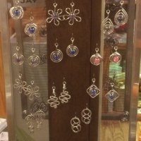 Village Craftsmen also has a large selection of US handcrafted jewelry like these beautiful sterling earrings.